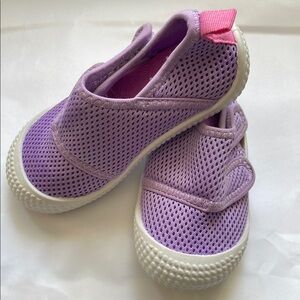 💜Kids Purple Mesh Water Slip-On Shoes